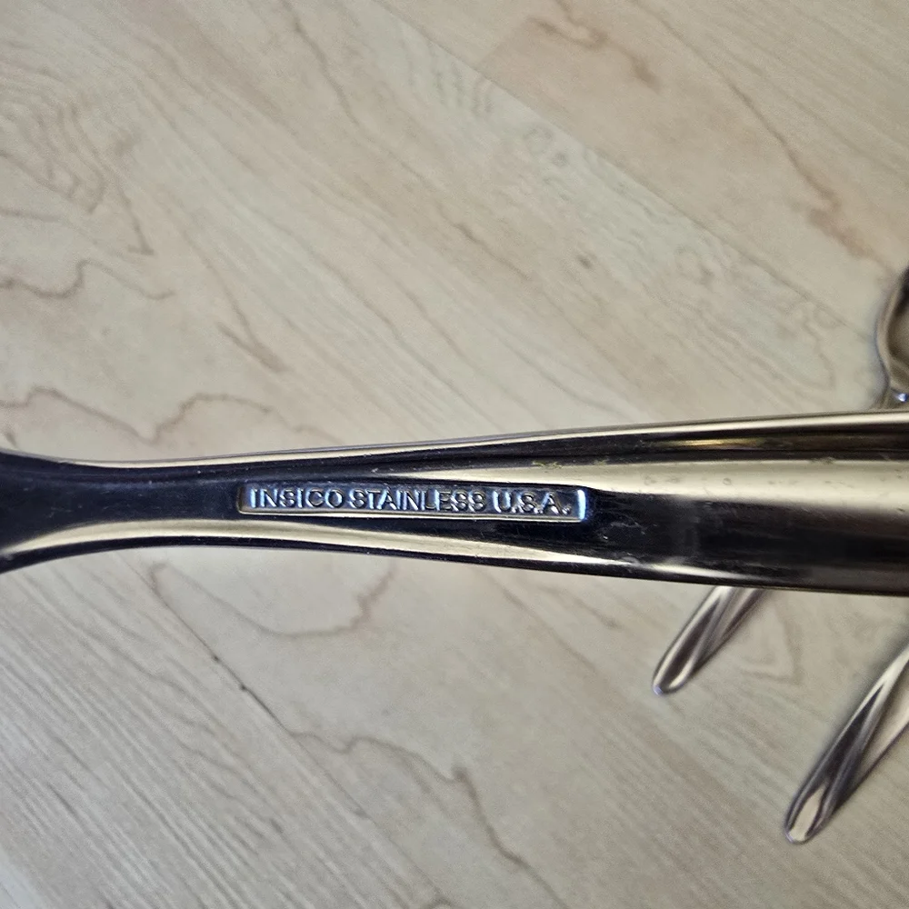 VTG 19pc FINLANDIA Stainless MCM‎ Flatware International Silver INSICO USA